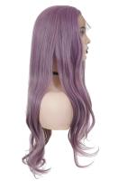 NEW WITCH Perruque Front Lace longue violet mauve ondule 60cm, cosplay fashion