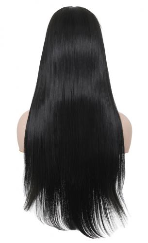 Black Long Straight Front Lace Wig 60cm, Fashion Cosplay 2