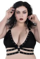 NEW WITCH Viper Studded Bralet Black studded bra with straps and o-rings, KILLSTAR, sexy glam rock