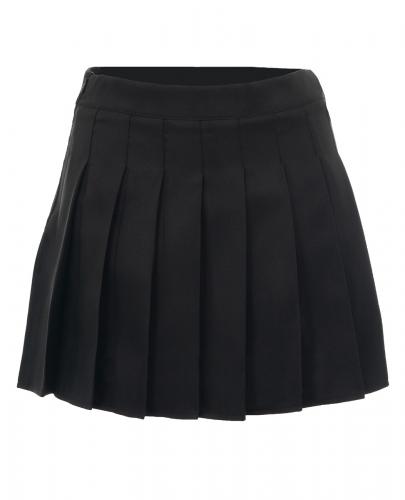 NEW WITCH Black pleated skirt, Japanese korean fashion schoolgirl, goth nugoth