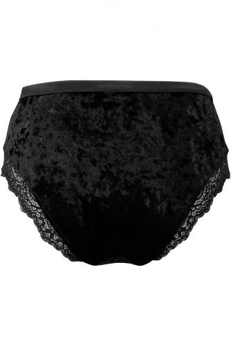 Black Velvet Panty