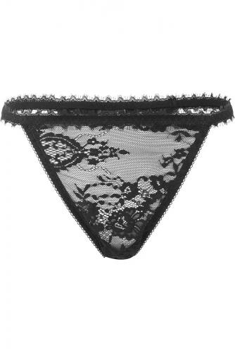 Be Veiled black Lace Panty Thong, KILLSTAR lingerie sexy goth 2