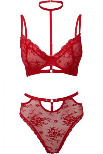 Sheer Evil red Lace Panty, KILLSTAR lingerie sexy goth rock 2