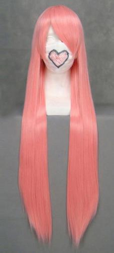 NEW WITCH Perruque longue rose 100cm, cosplay Vocaloid Megurine, Lacus Clyne